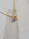 Initial Necklace June Tanzanite Purple