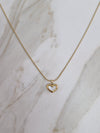 Necklace Pearly heart