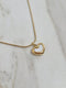 Necklace Pearly heart