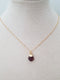 Birthstone Necklace January Granaat